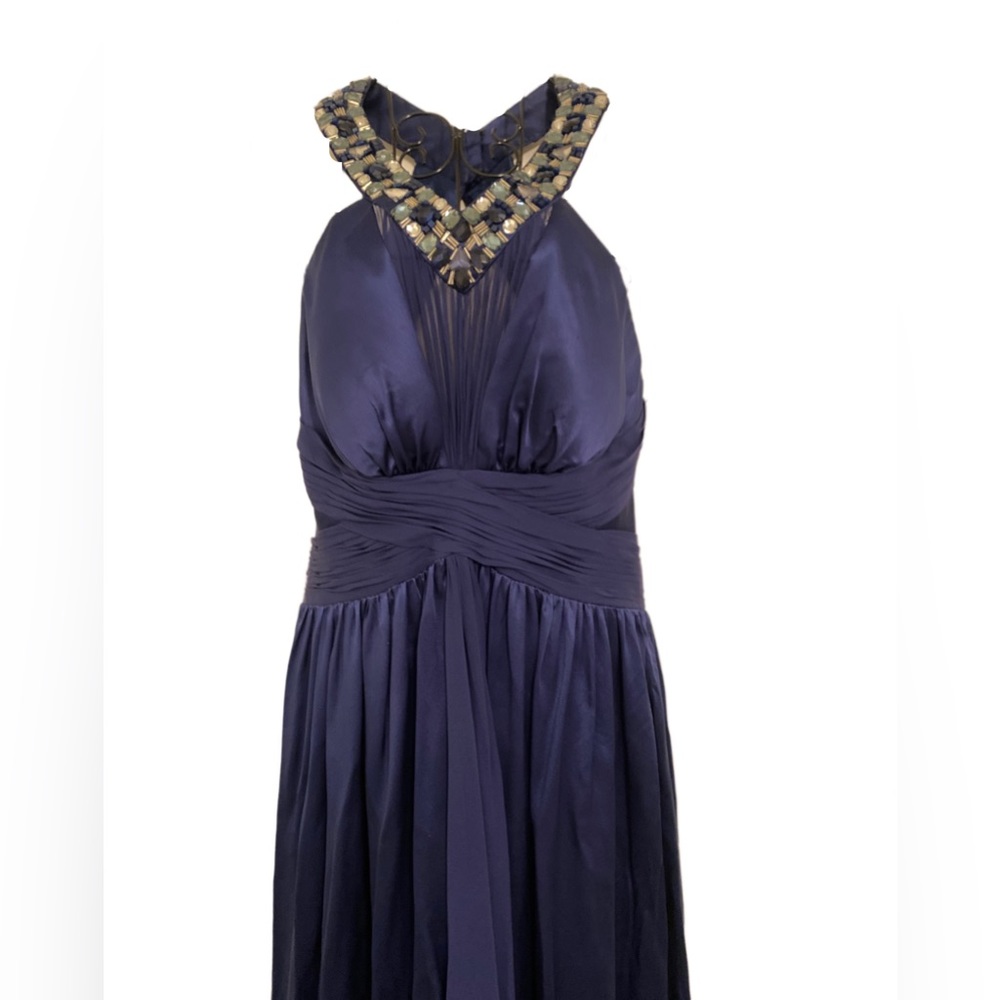 Navi  Rhinestone Beaded Collar Maxi - Picture 3 of 6